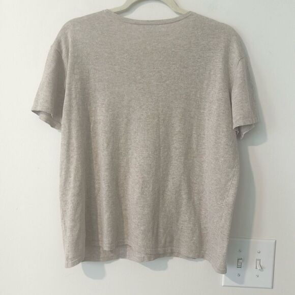 The Reset R Label Cotton/Linen Blend Top M - Picture 4 of 6